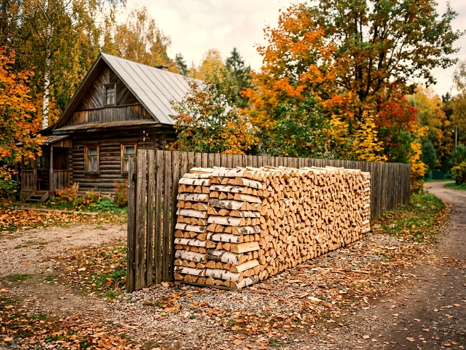 Берёза камерной сушки, Некрасовка, переулок Зелёная, 29В